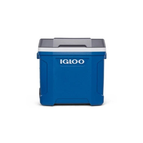 Igloo Latitude Quantum 30 Roller Wheeled Portable Cool Box - Blue - Image 3