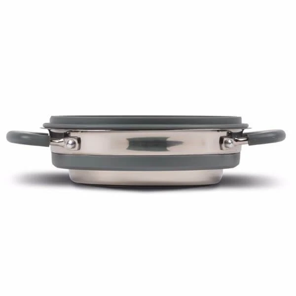 Kampa Folding Saucepan 1.5LTR (Grey) - Image 2