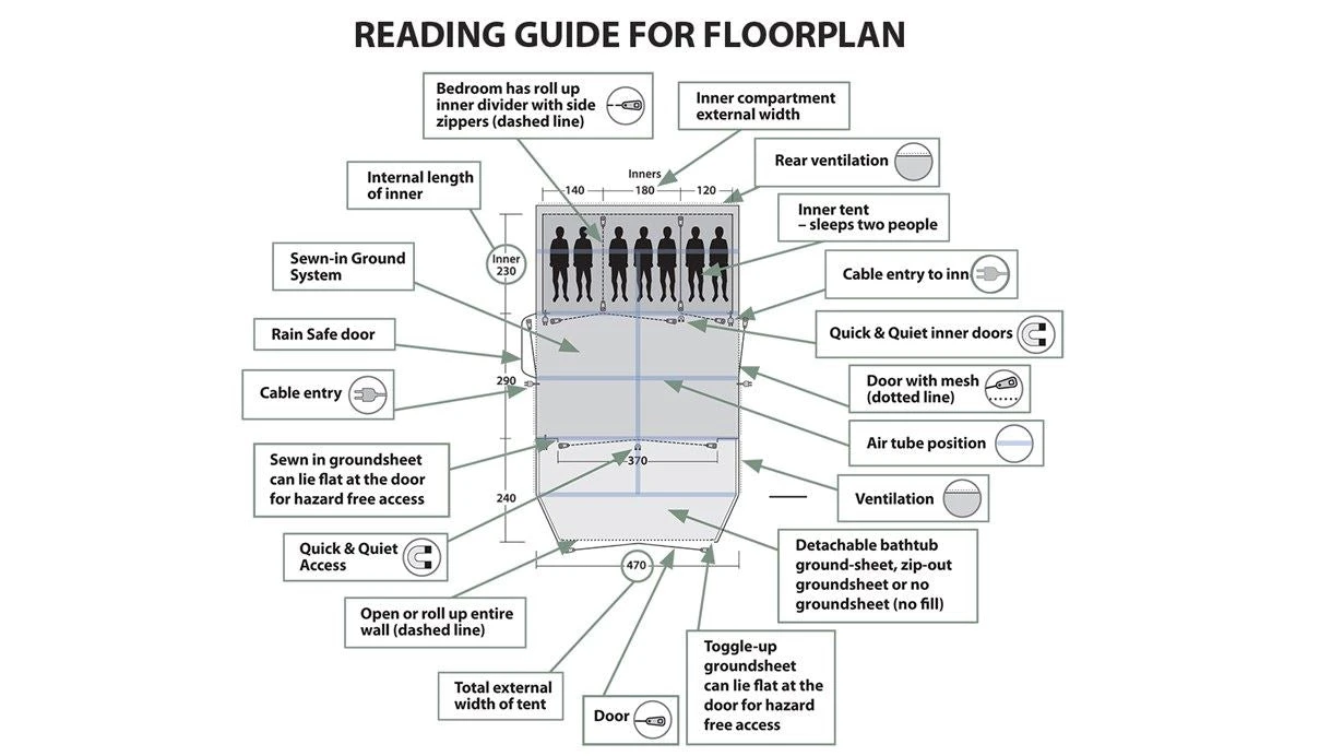 Outwell Lawndale 600 Tent - Image 5