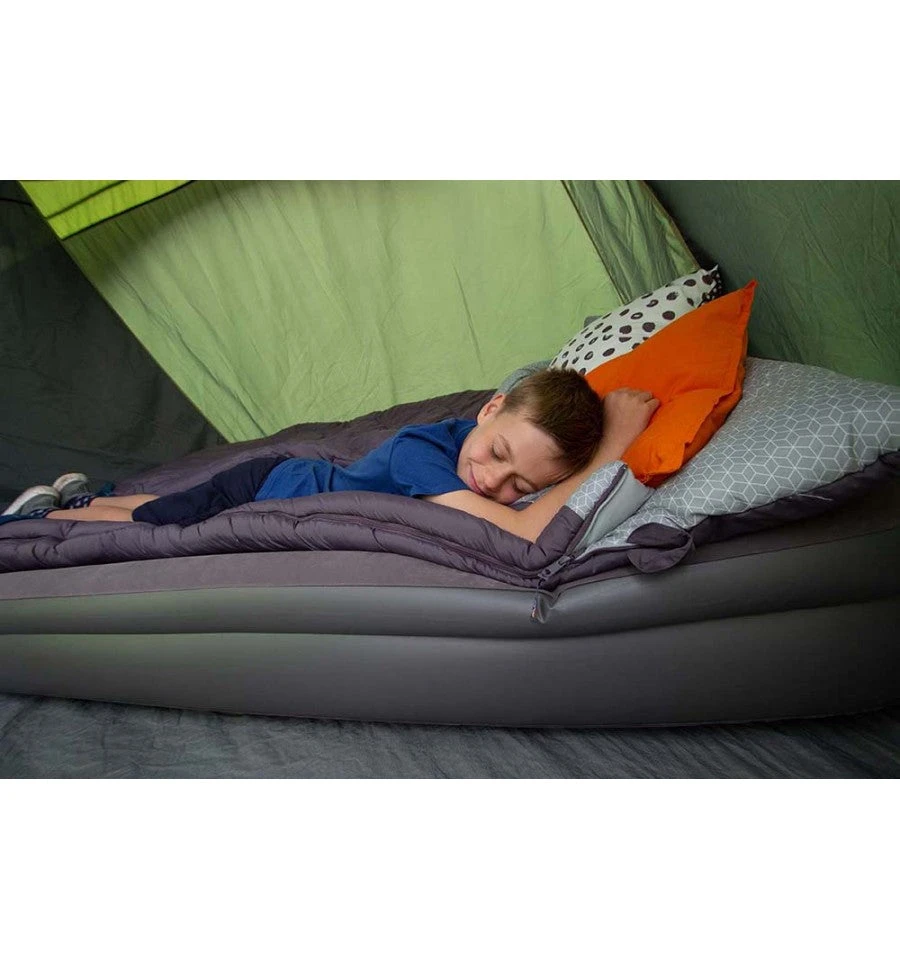 Vango High Rise Flocked Double Airbed - Image 2